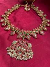 Load image into Gallery viewer, One of a kind, festive  gold polish classic mango mala set