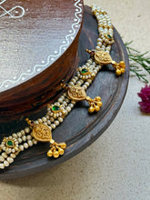 Load image into Gallery viewer, One of a kind silver pearl choker