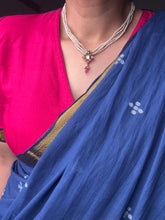 Load image into Gallery viewer, Pearl bunch kundan necklace 7