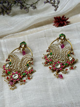 Load image into Gallery viewer, Nose ring statement earrings