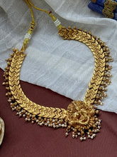 Load image into Gallery viewer, Statement vintage style goddess Laksmi necklace