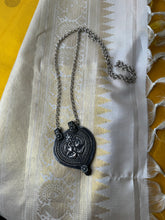 Load image into Gallery viewer, One of a kind contemporary silver necklace