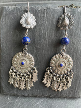 Load image into Gallery viewer, Statement silver earrings in 92.5