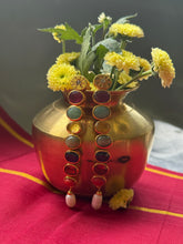 Load image into Gallery viewer, Statement Navaratana  Earrings
