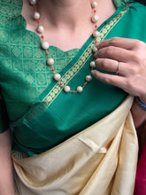 Load image into Gallery viewer, Statement coral & pearl neckpiece