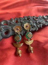 Load image into Gallery viewer, Vintage silver 925 gold polish earrings-6