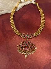 Load image into Gallery viewer, One of a like statement necklace in silver 925
