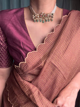 Load image into Gallery viewer, One of a kind statement pearl & kundan necklace