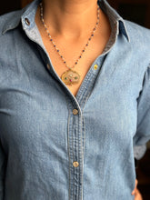 Load image into Gallery viewer, Natural Jade Inlay work neckpiece 4