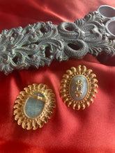 Load image into Gallery viewer, Statement studs with inlay work