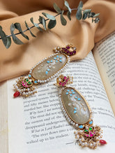 Load image into Gallery viewer, Statement Inlay work earrings 4