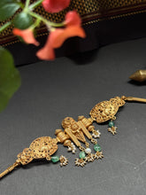 Load image into Gallery viewer, Statement vintage style choker necklace