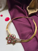Load image into Gallery viewer, Statement vintage style pearl hasli