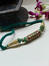 Load image into Gallery viewer, Meenakari Kundan choker with thread work