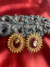 Load image into Gallery viewer, Statement studs with inlay work