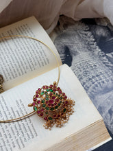 Load image into Gallery viewer, One of a kind rakodi pendant in silver 925 and gold polish