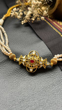 Load image into Gallery viewer, One of a kind silver kundan choker