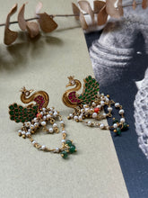 Load image into Gallery viewer, Gold polish silver 925 earrings