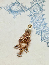 Load image into Gallery viewer, Vintage style pendant in silver 925 and gold polish