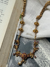 Load image into Gallery viewer, Kundan necklace in silver 925 and gold polish