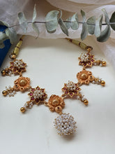 Load image into Gallery viewer, One of kind, vintage style neckpiece
