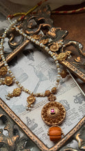 Load image into Gallery viewer, One of a kind vintage style pearl necklace