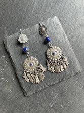 Load image into Gallery viewer, Statement silver earrings in 92.5