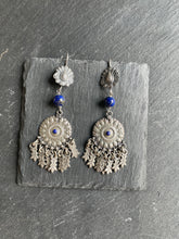 Load image into Gallery viewer, Statement silver earrings in 92.5