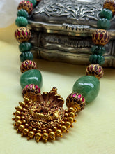 Load image into Gallery viewer, Statement vintage style nagru necklace