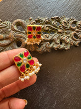 Load image into Gallery viewer, 92.5 gold polish silver earrings