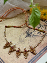 Load image into Gallery viewer, Pearl & silver necklace