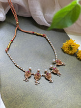Load image into Gallery viewer, Pearl & silver necklace