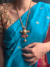 Load image into Gallery viewer, Statement vintage style 925 silver necklace