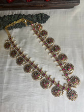 Load image into Gallery viewer, Statement Festive Gutapusalu Necklace 1