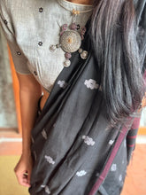 Load image into Gallery viewer, One of a kind contemporary silver necklace