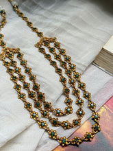 Load image into Gallery viewer, Vintage style statement silver necklace