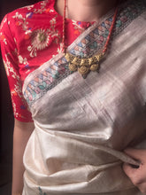 Load image into Gallery viewer, One of a kind silver coral necklace