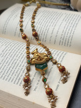 Load image into Gallery viewer, Nandi necklace in silver 925 and gold polish