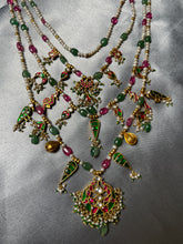 Load image into Gallery viewer, Statement multilayer kundan necklace