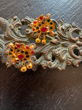 Load image into Gallery viewer, 92.5 gold polish silver earrings