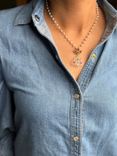 Load image into Gallery viewer, Natural Jade Inlay work neckpiece