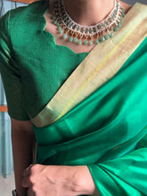 Load image into Gallery viewer, One of a kind layered pearl and emerald necklace set