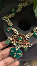 Load image into Gallery viewer, One of a kind kundan pearl necklace