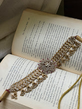 Load image into Gallery viewer, One of a kind kundan necklace in silver 925