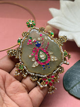 Load image into Gallery viewer, Statement shrinathji inlay work pendant