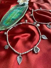 Load image into Gallery viewer, Silver anklets-Balinese