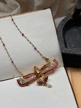 Load image into Gallery viewer, One of a kind statement pannchi pendant necklace