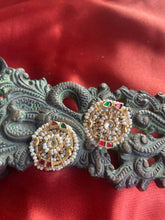 Load image into Gallery viewer, Statement Kundan earrings
