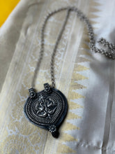 Load image into Gallery viewer, One of a kind contemporary silver necklace