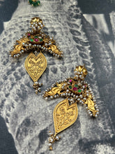 Load image into Gallery viewer, Gold polish silver 925 earrings